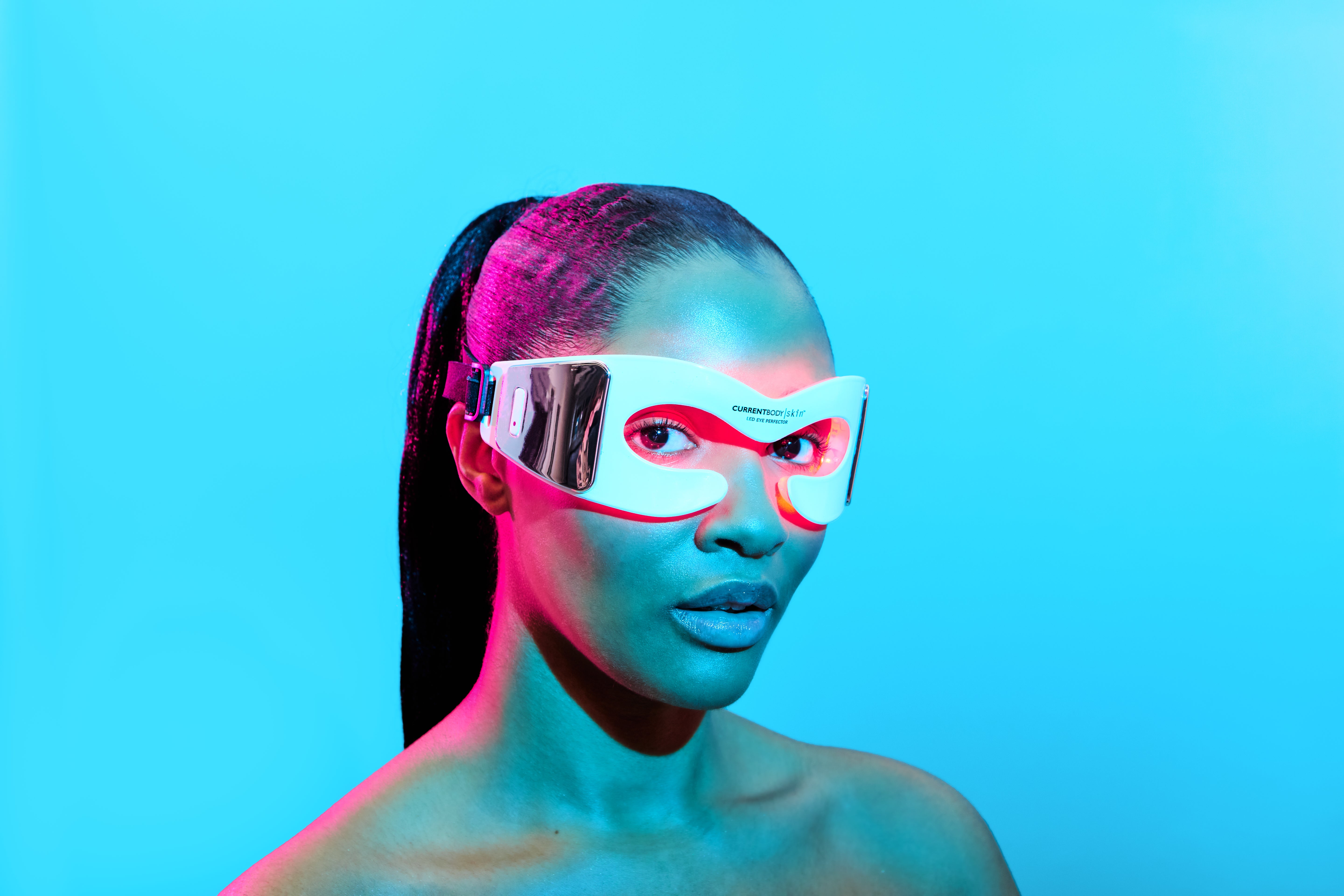 Rejuvenation awaits with CurrentBody's new LED mask for your eyes